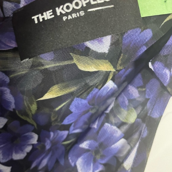The Kooples -size 4- chiffon floral print summer dress - Picture 12 of 13